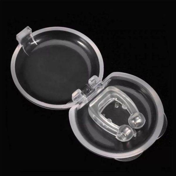 Anti-Snoring Magnetic Nose Clip – Reusable Silicone Snore Stopper Device for Better Sleep, Nasal Breathing Aid
