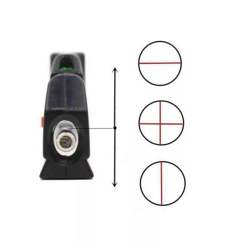 Laser Level Pro 3 Multifunction Laser Level with 8ft Tape Measure, Spirit Level & Cross Line Projector – Portable DIY & Professional Measuring Tool