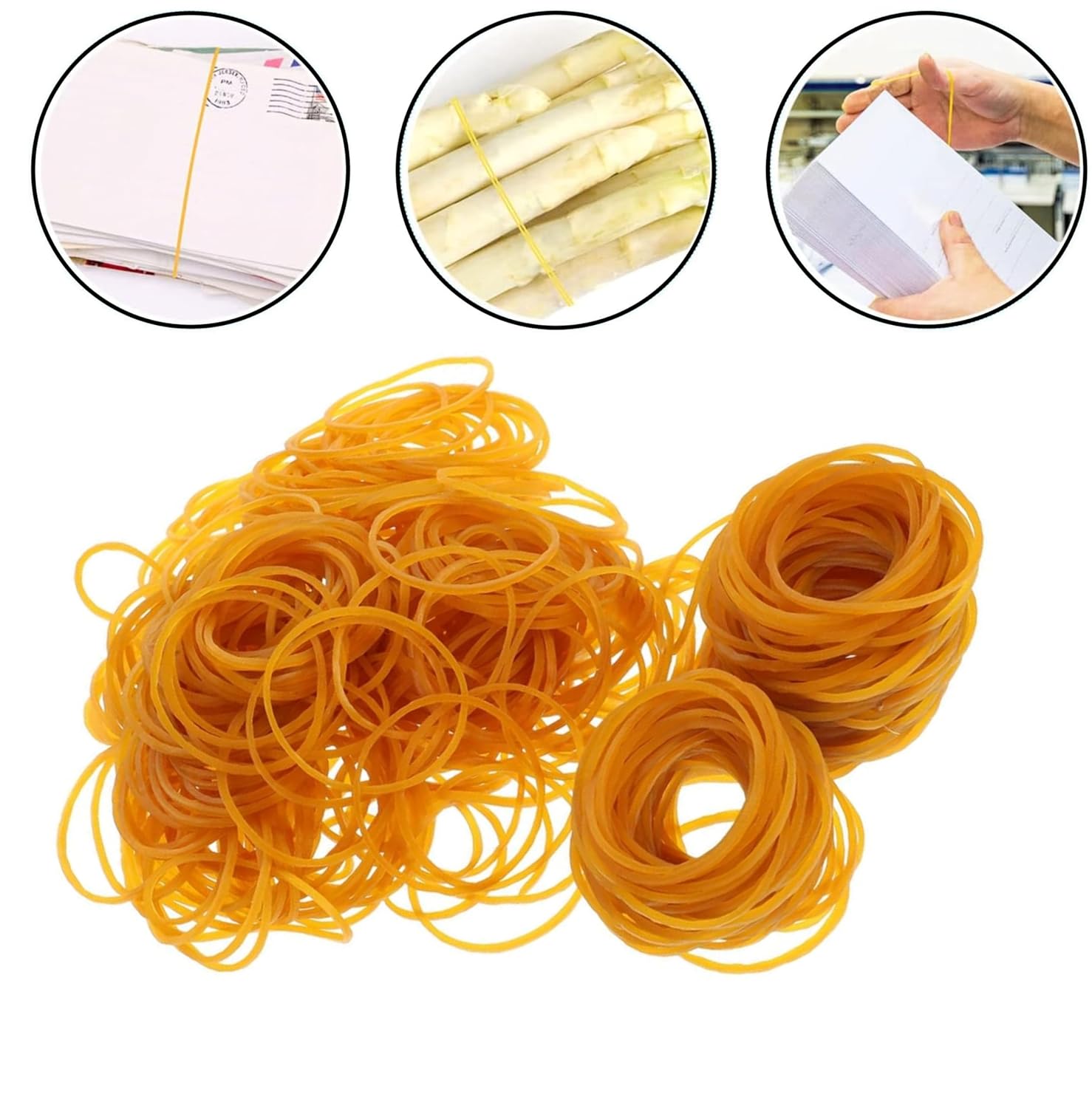 Multipurpose Strong Elasticity Rubber Band for Banks School Offices Industries and Handcrafts