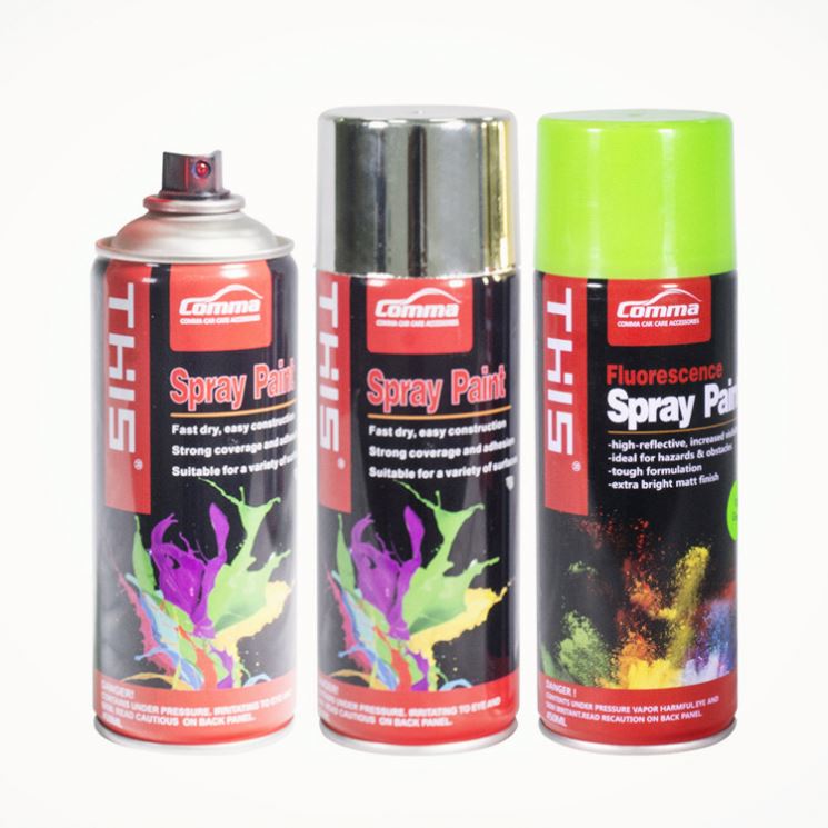 Premium Multi-Purpose Fast Dry Acrylic Spray Paint 450ml – Indoor & Outdoor Aerosol Paint for Metal, Wood, Plastic, Furniture, Automotive, DIY, Rust Protection & Home Improvement