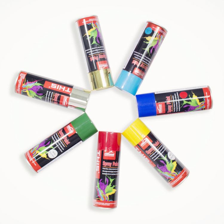 Premium Multi-Purpose Fast Dry Acrylic Spray Paint 450ml – Indoor & Outdoor Aerosol Paint for Metal, Wood, Plastic, Furniture, Automotive, DIY, Rust Protection & Home Improvement