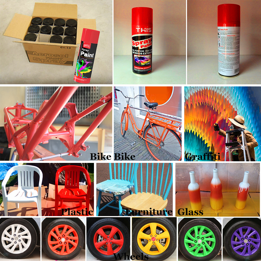 Premium Multi-Purpose Fast Dry Acrylic Spray Paint 450ml – Indoor & Outdoor Aerosol Paint for Metal, Wood, Plastic, Furniture, Automotive, DIY, Rust Protection & Home Improvement