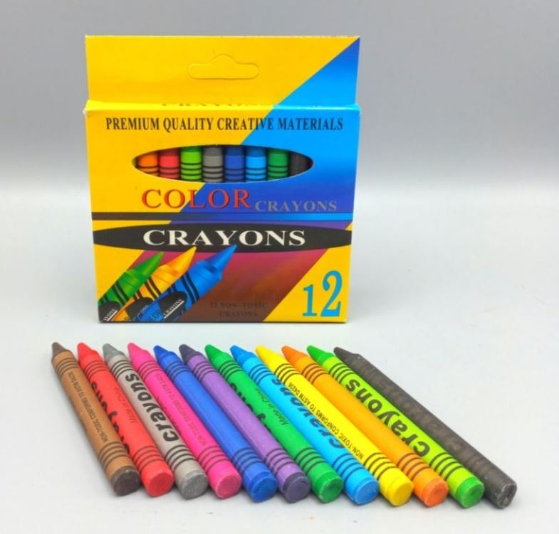 Crayola Washable Crayons for Kids – 12-Color Classic Coloring Crayons for Toddlers, Preschoolers & Children, Non-Toxic Art Supplies