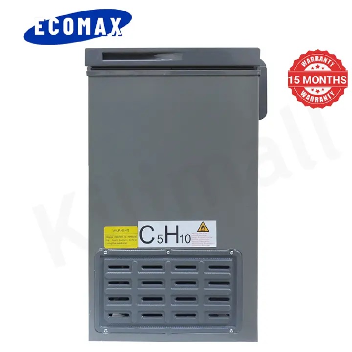 ECOMAX BD-60 Chest Freezer 60L ❄️ | Portable Single Door Freezer | Fast Cooling | Energy Saving | Lock & Key Security | Compact Deep Freezer|  ideal for home, office & business use + free fridge guard