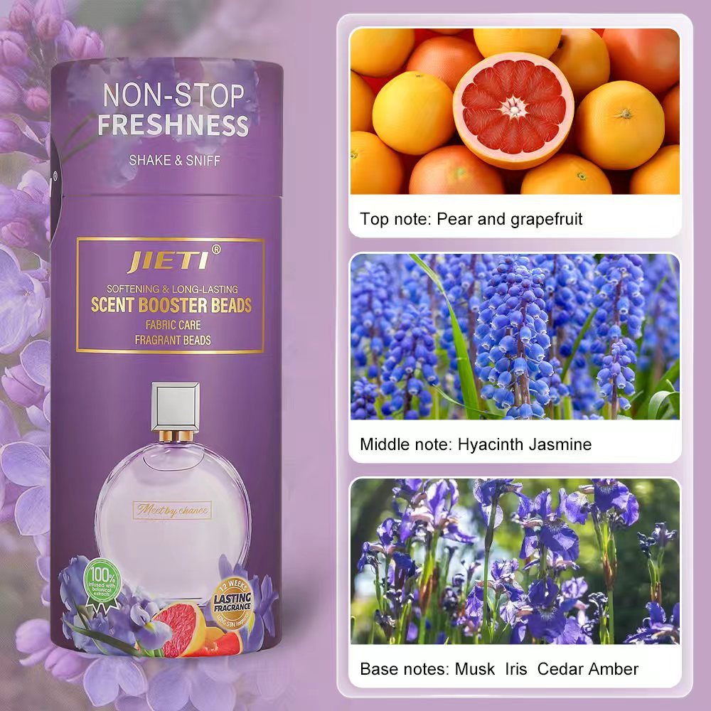 Jieti Long-Lasting Designer-Inspired Fabric Care Fragrance beads Scent beads- Lavender Meet by chance For all Machines