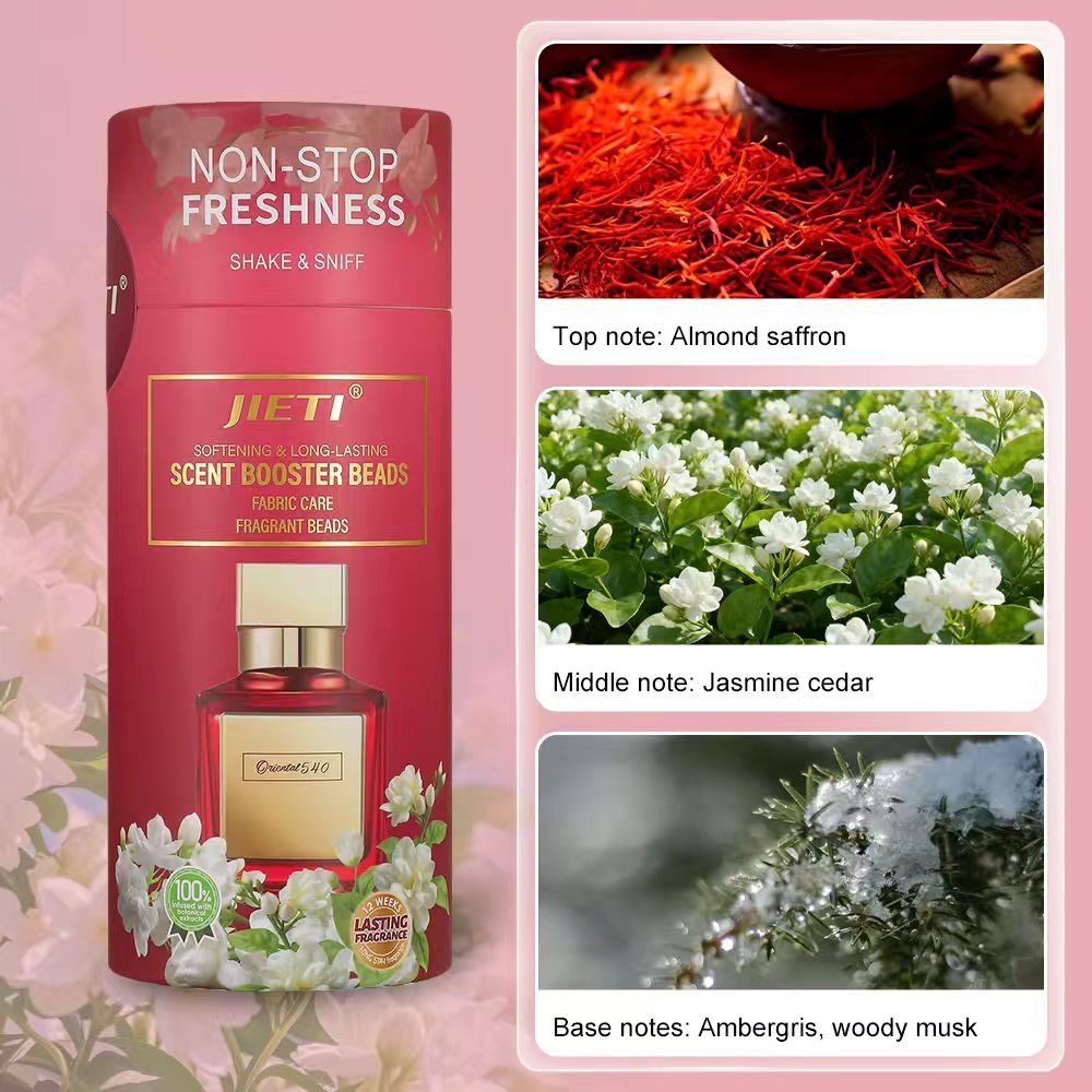 Jieti Long-Lasting Designer-Inspired Fabric Care Fragrance beads Scent beads- JasmineOriental For all Machines