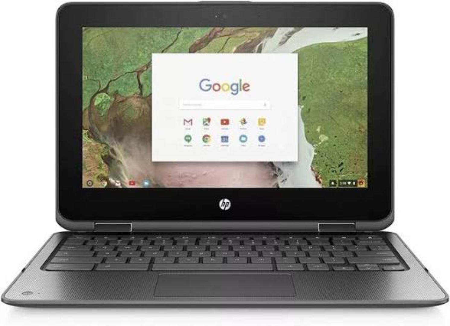 HP Chromebook x360 11 G2 EE Touch 4GB RAM 32GB SSD 11.6 Inch 2-in-1 Refurbished Laptop