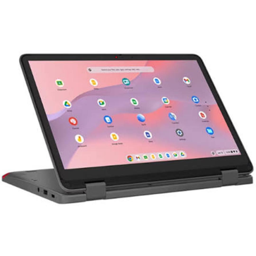 Lenovo IdeaPad 3 Chromebook 11.6" HD Non-Touch Screen Laptop (Intel Celeron, 4GB RAM, 64GB Storage, Chrome OS, Blue) – Ideal for Students & Online Work