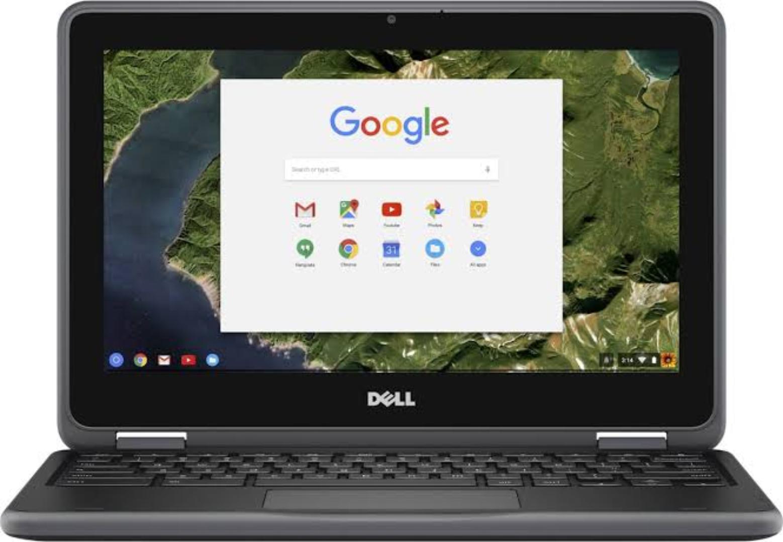 Dell Chromebook 3100 X360 Convertible Touchscreen Laptop | 4GB RAM 32GB eMMC | 11.6" HD Refurbished Student PC