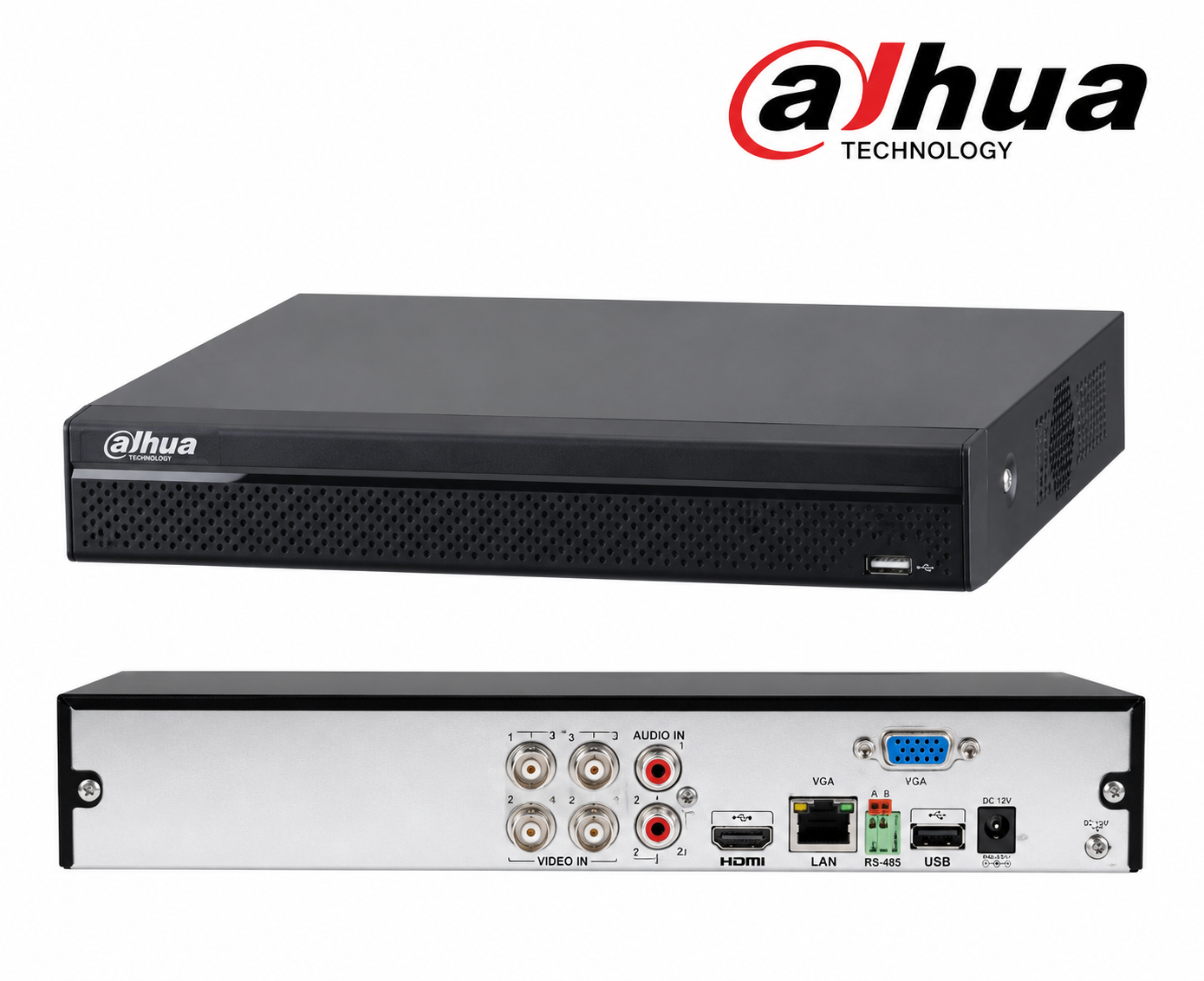 Dahua 4-Channel DVR 1080p HDCVI/IP Security Recorder | Full HD Penta-Brid CCTV Video Recorder