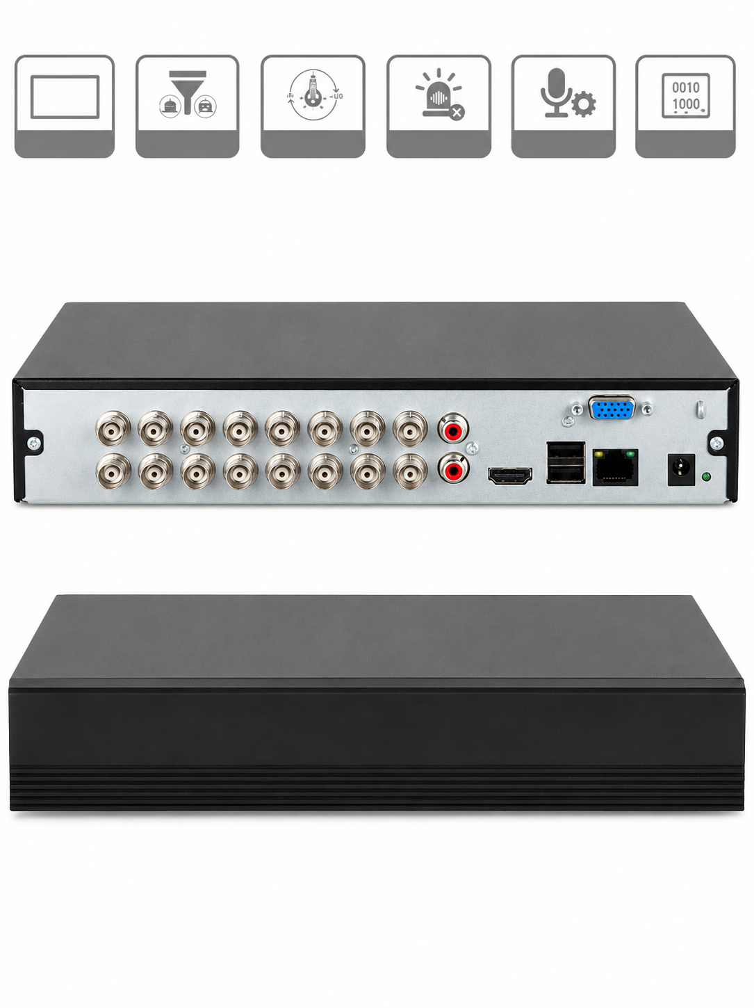 Dahua 16 Channel DVR 1080p HDCVI/IP Security Recorder | Full HD Penta-Brid CCTV Video Recorder