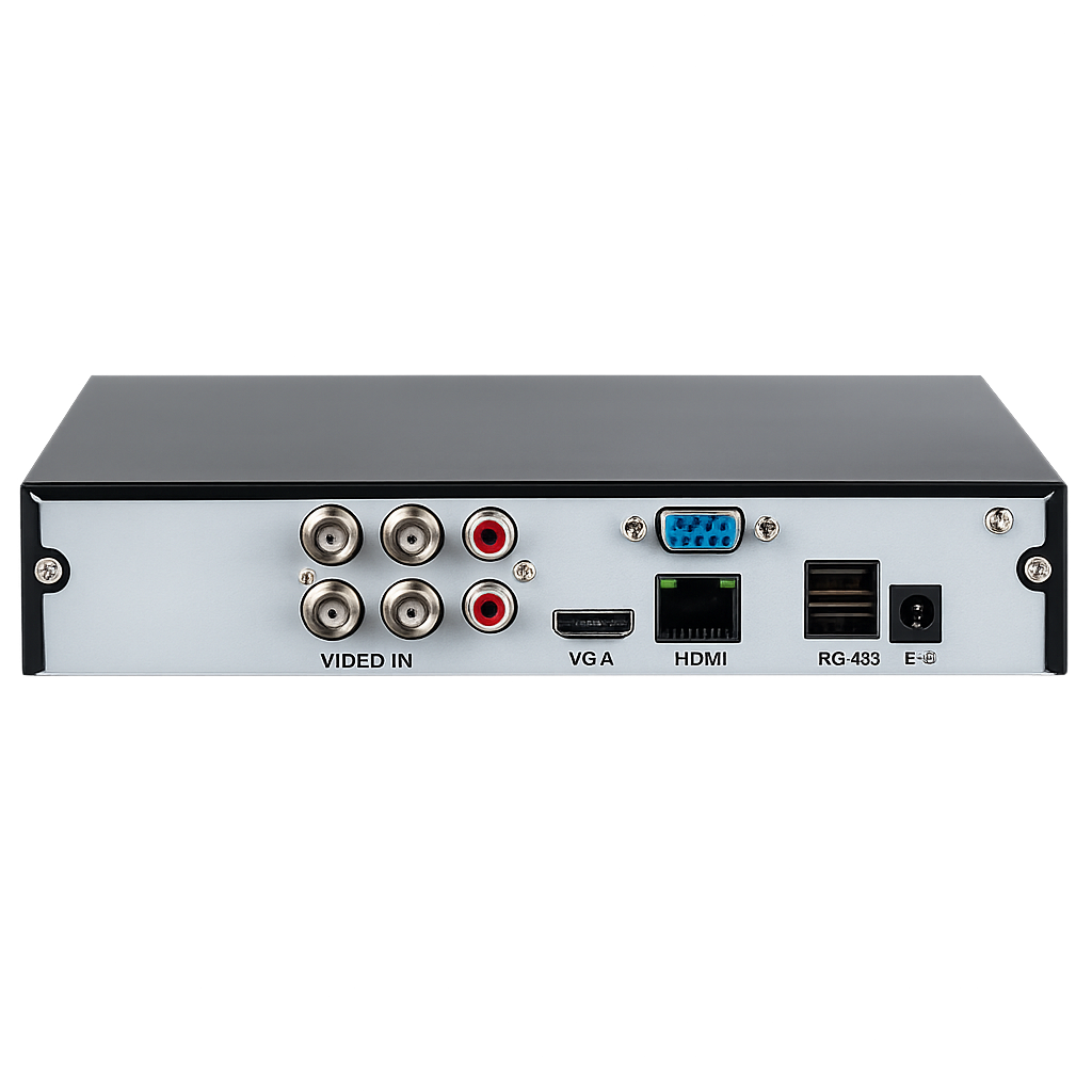 Dahua 4-Channel DVR 1080p HDCVI/IP Security Recorder | Full HD Penta-Brid CCTV Video Recorder