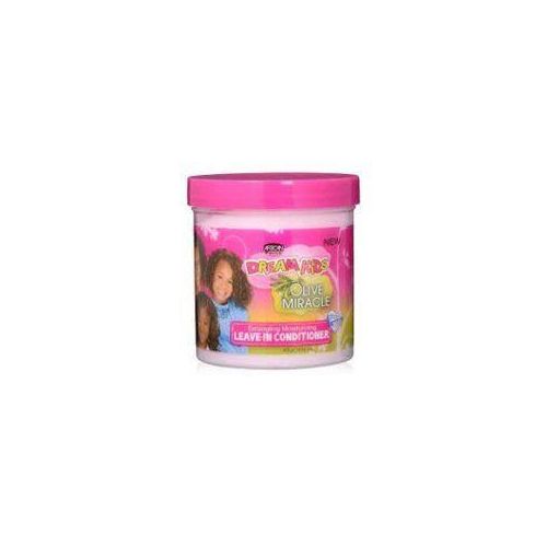 African Pride Dream Kids Olive Miracle Detangling & Moisturizing Leave-In Conditioner – Softens & Helps Manage Tangles