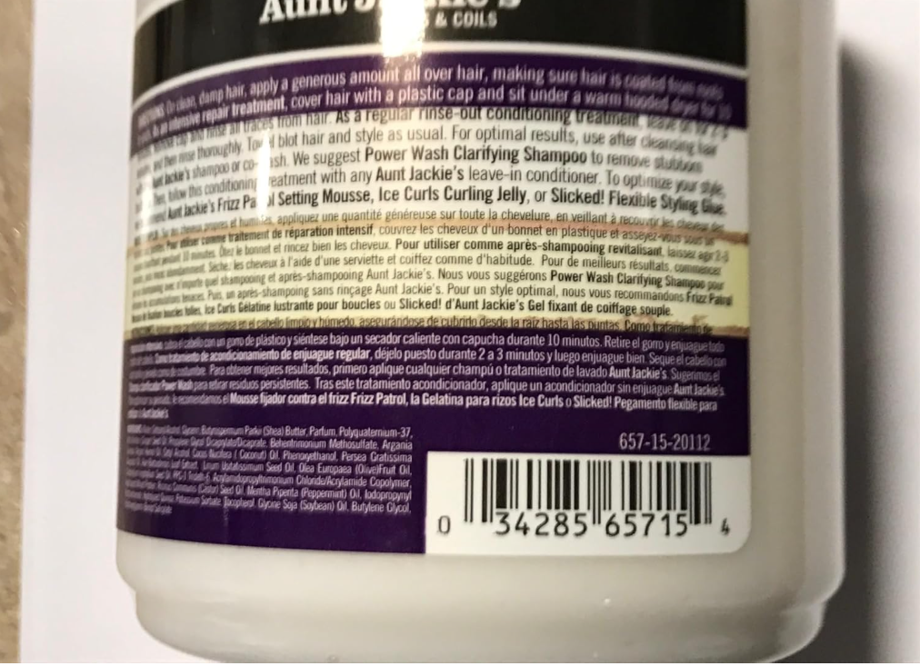 Aunt Jackie’s Grapeseed Style & Shine Recipes Rescued! Thirst Quenching Recovery Conditioner 426g – Deep Hydrating & Repair Conditioner for Dry & Damaged Hair