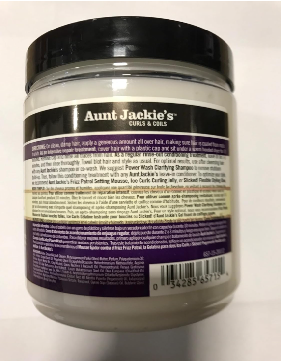 Aunt Jackie’s Grapeseed Style & Shine Recipes Rescued! Thirst Quenching Recovery Conditioner 426g – Deep Hydrating & Repair Conditioner for Dry & Damaged Hair