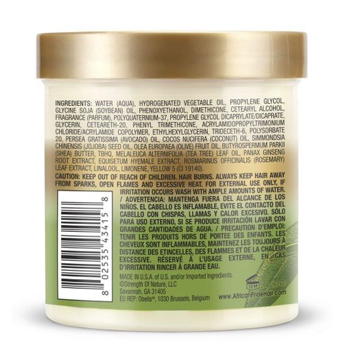 African Pride Olive Miracle Anti-Breakage Leave-In Conditioner 425g – Hair Strengthening & Moisturizing Treatment