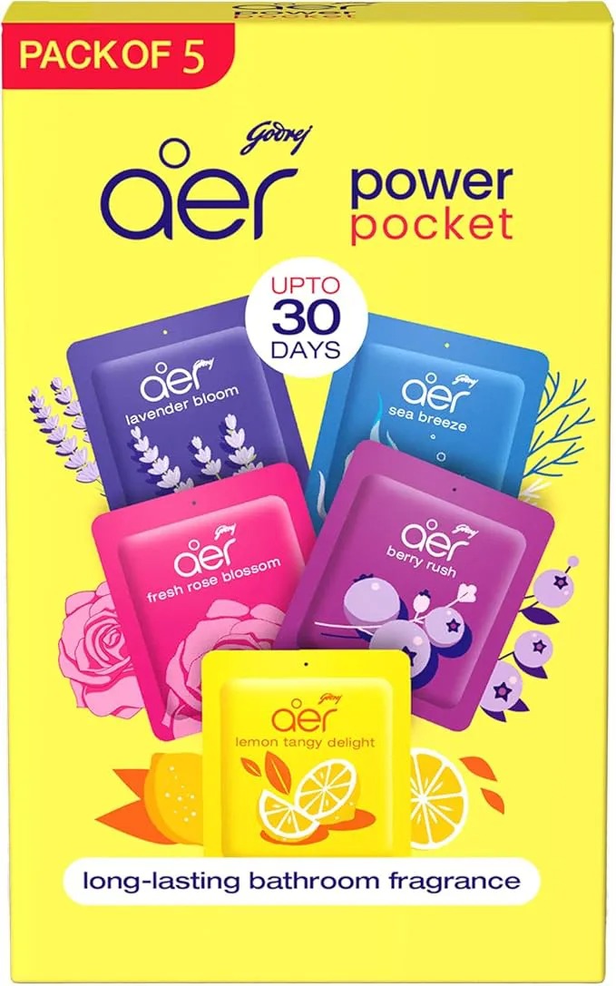 AER Power Pocket Fragrance – Freshness That Goes Everywhere With You it's a compact, long-lasting air freshener designed to keep your small spaces smelling clean and vibrant.Its portable pocket size