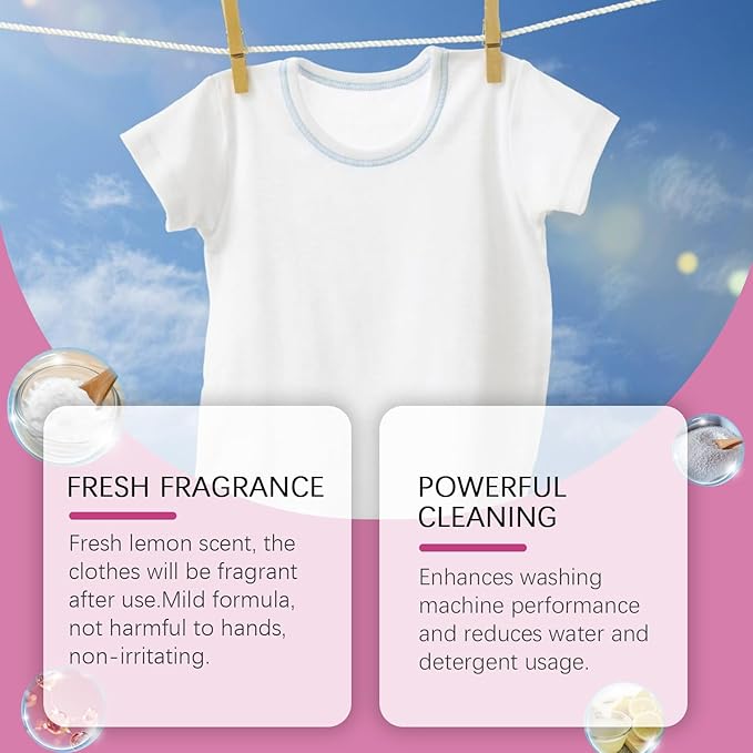 Oxi Stain Remover Powder 500g Active Oxygen Laundry Powder Chlorine Free Color Safe Removes Milk Sweat Oil Stains Deep Cleaning for Clothes Suitable for Washing Machine  Laundry detergent Powder