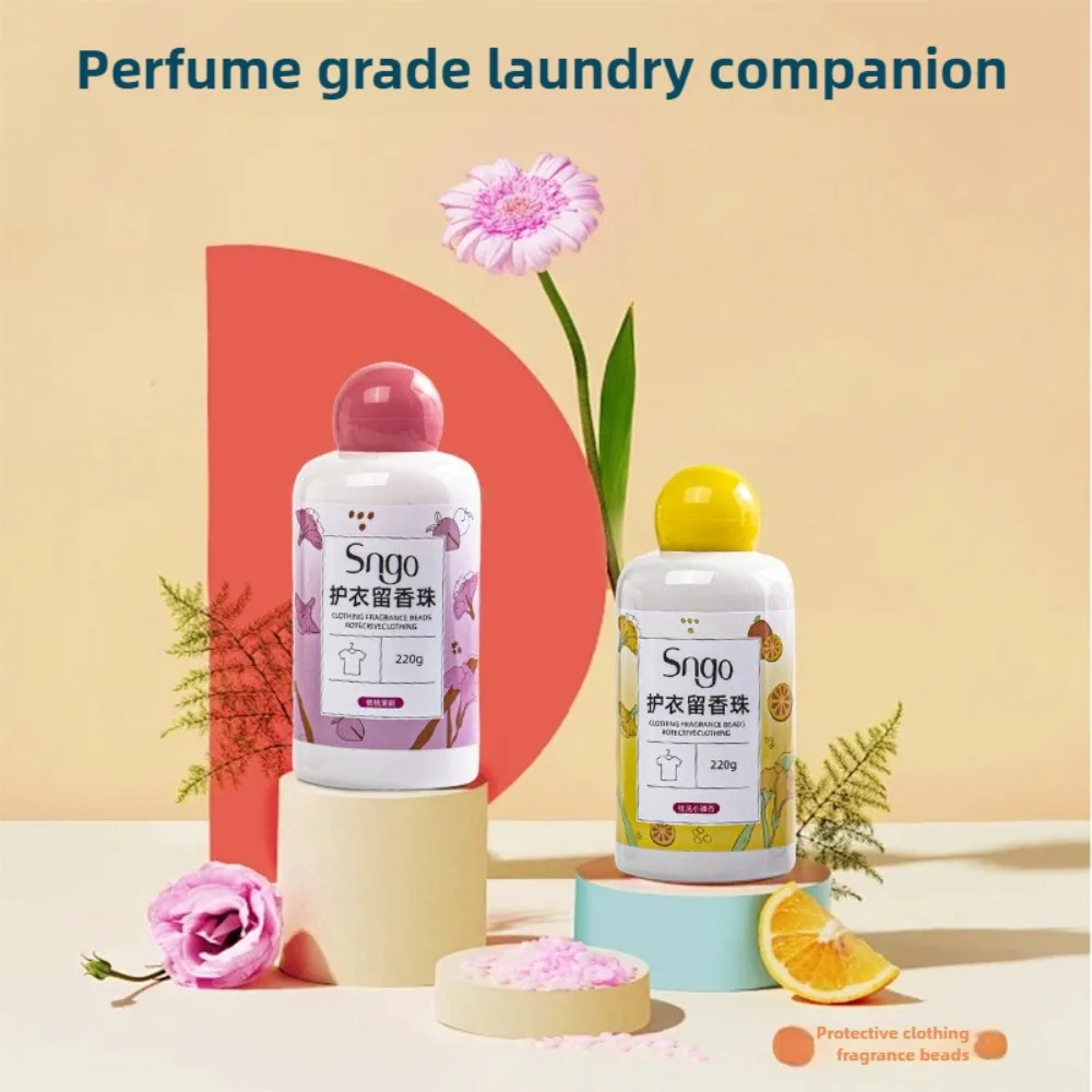220g Scent Booster Beads, Washing Machine Laundry Fragrance Beads Perfume Leave Pods Booster Scent Softener Clothing Clean Detergent Diffuser Clothes,Fabric Deodorization