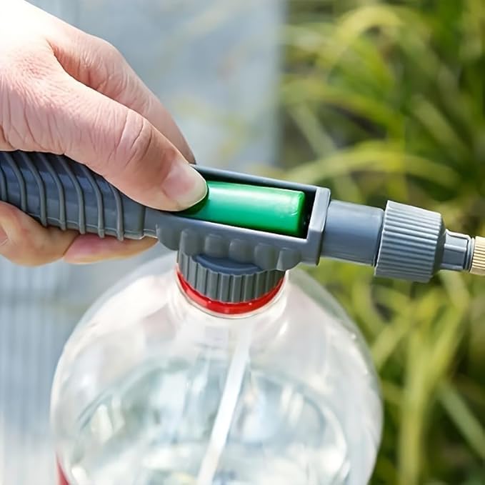 Portable Hand Pump Sprayer High Pressure Bottle Sprayer with Adjustable Copper Nozzle for Lawn Watering Car Washing and Outdoor Cleaning sprinkler head