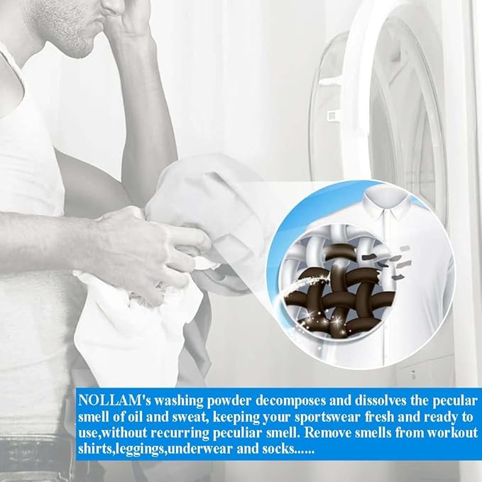 Oxi Stain Remover Powder 500g Active Oxygen Laundry Powder Chlorine Free Color Safe Removes Milk Sweat Oil Stains Deep Cleaning for Clothes Suitable for Washing Machine  Laundry detergent Powder