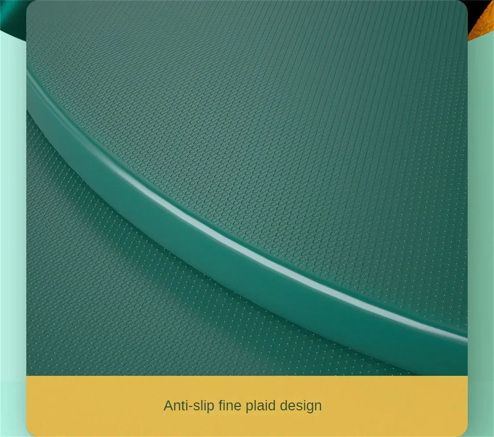37cm Round Cutting Board Antibacterial BPA Free Chopping Board Food Grade Anti Mildew Non Slip Kitchen Cutting Board Standable and Hangable for Meat Vegetables Chopping Board