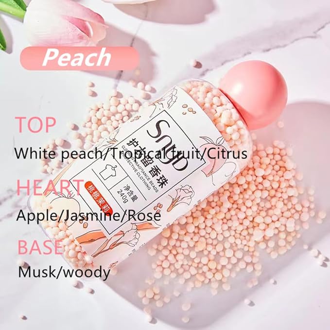 220g Scent Booster Beads, Washing Machine Laundry Fragrance Beads Perfume Leave Pods Booster Scent Softener Clothing Clean Detergent Diffuser Clothes,Fabric Deodorization