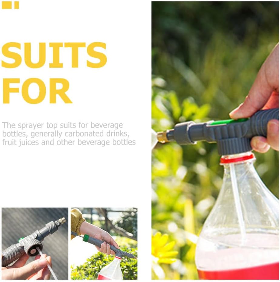Portable Hand Pump Sprayer High Pressure Bottle Sprayer with Adjustable Copper Nozzle for Lawn Watering Car Washing and Outdoor Cleaning sprinkler head