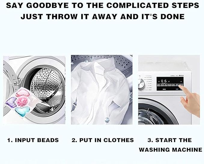 5-in-1  Laundry Detergent Pods, Deep Cleaning with Enhanced Cleaning Power, Fabric Softening & Long-Lasting Freshness, For Washing Machine, Suitable for Home, Dorm & Apartment