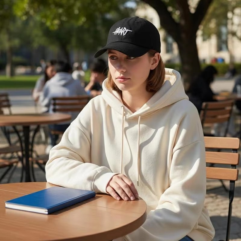 Embroidered Curved Brim Baseball Cap, Adjustable Unisex Sun Hat, Breathable Sport Cap for Outdoor Activities, Daily Wear & All Seasons