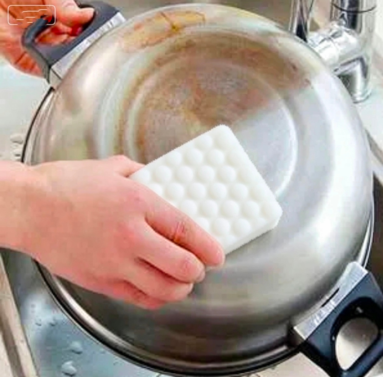 3 Pack Extra Thick Magic Cleaning Pads - Eraser Sponge for All Surfaces - Kitchen-Bathroom-Furniture-Leather-Car-Steel - Just Add Water to Erase All Dirt - Melamine - Universal Cleaner