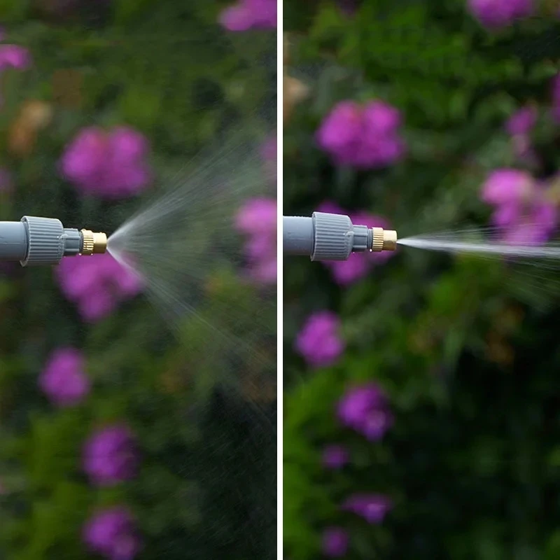 Portable Hand Pump Sprayer High Pressure Bottle Sprayer with Adjustable Copper Nozzle for Lawn Watering Car Washing and Outdoor Cleaning sprinkler head