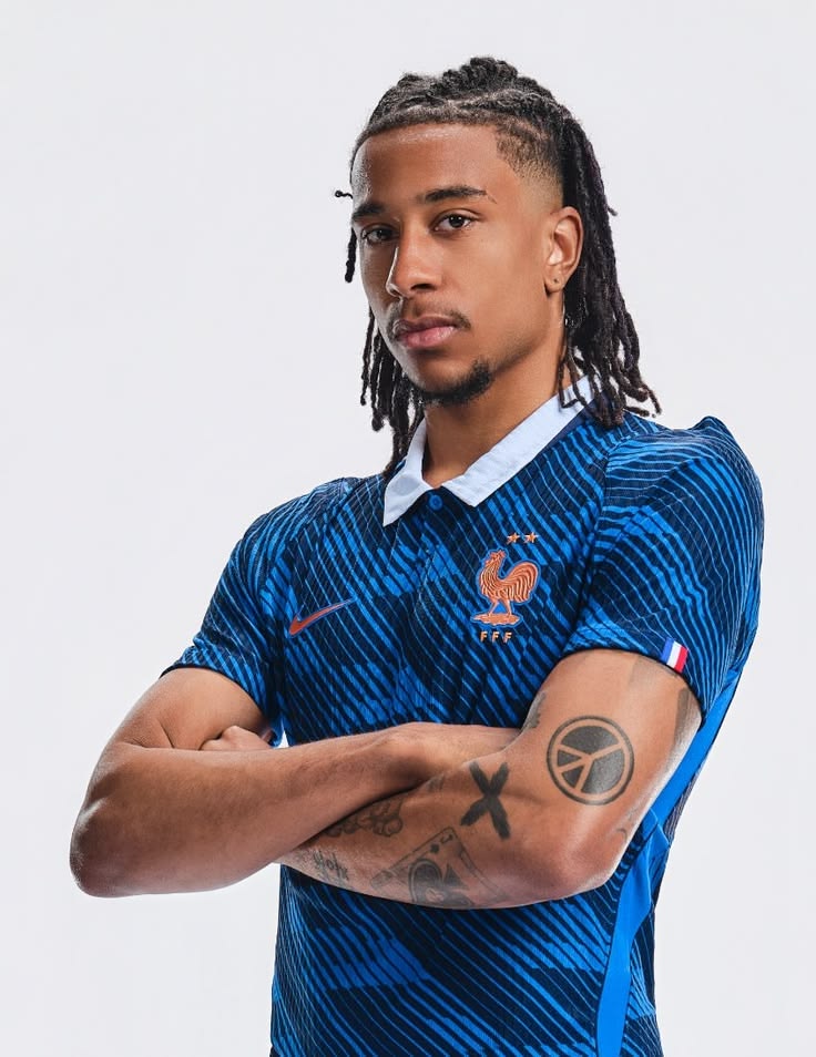 France New Season Special Edition Jersey. 🔵 Allez Les Bleus!. Why blend in when you were born to stand out? Step into elite football royalty with the most visually stunning kit of the year.