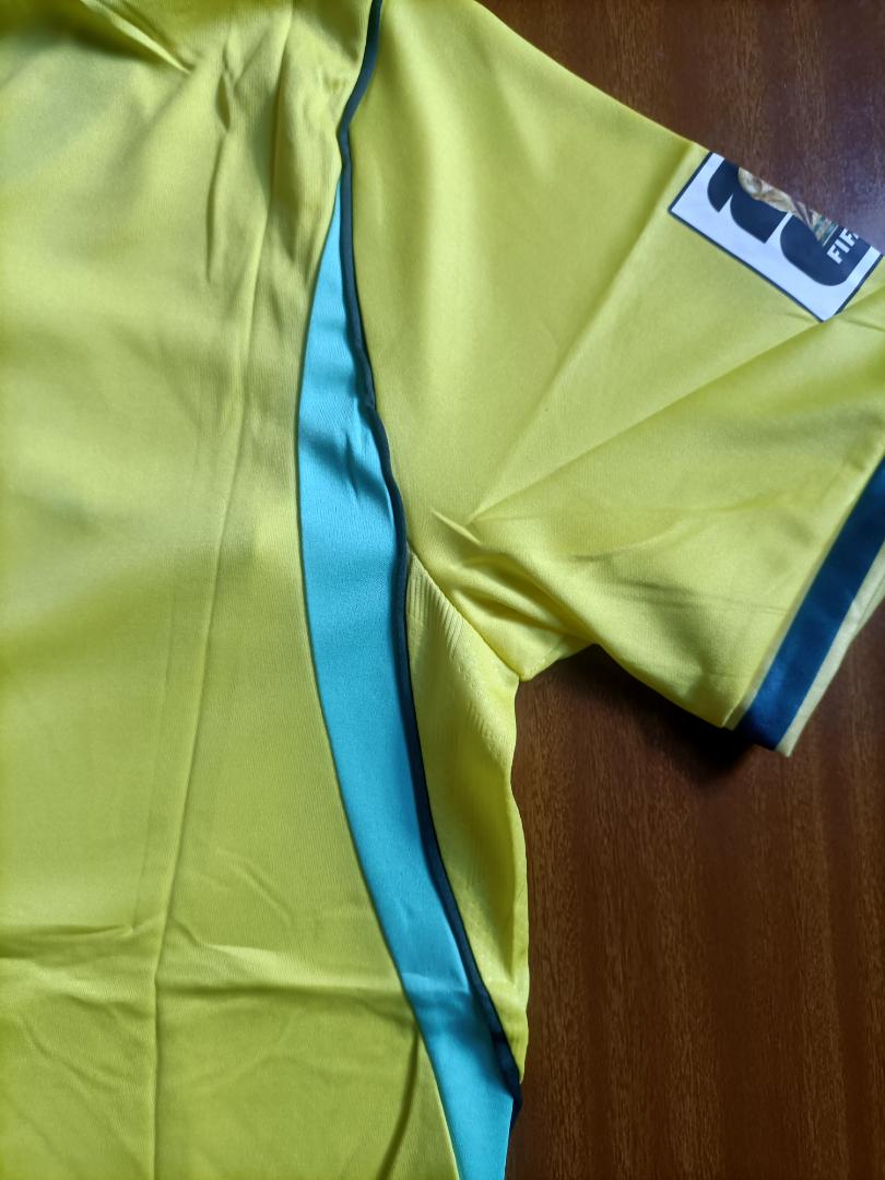 World Cup Brazil Home Jersey (Player Version) – Yellow & Green, World Cup Fan Kit Designed to capture the spirit of "O Jogo Bonito" (The Beautiful Game)