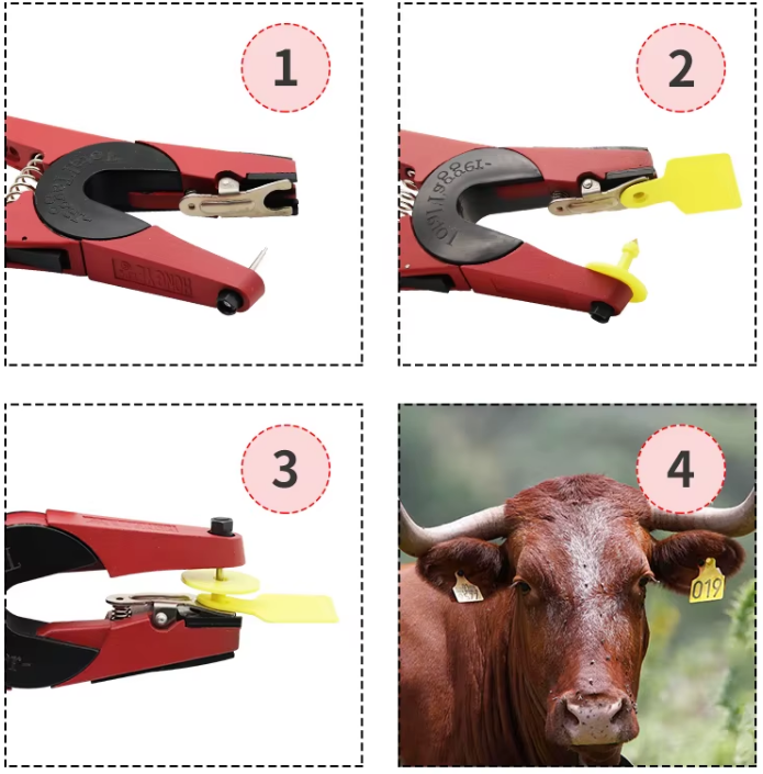 Ear Tag Applicator/ Pliers. Goat, Sheep, Cattle, Eartag Applicator. Farm Equipment, Ear Tag Pliers