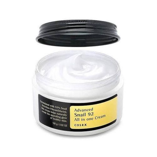 Cosrx Advanced Snail 92 All in One Cream - 100g, White, 92% Snail Mucin, Hydrating, Anti-Aging, All Skin Types