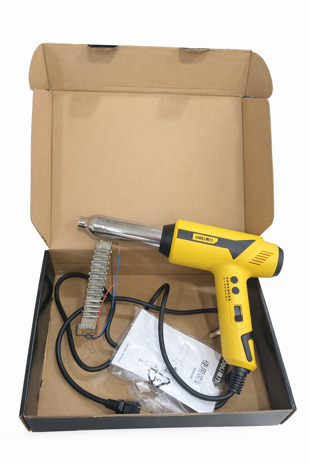 Heat Gun 2000W – Hot Air Gun for Shrink Wrap, Paint Removal & DIY Tools