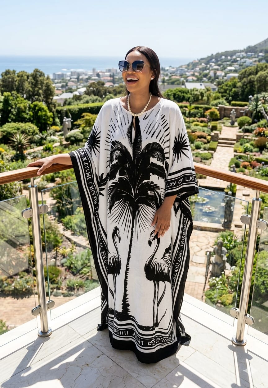 Women's Royal Flow Luxe Free Size Kaftan Dress a statement piece designed for comfort, confidence, and timeless style. Crafted in a rich royal blue hue, this flowing maxi kaftan drapes beautifully