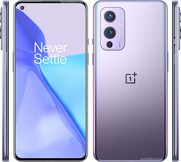 Refurbished Phone OnePlus 9 6.55 inch 8GB+128GB/256GB dual sim clean screen 48mp+16mp 4500mah One Plus 9 smartphone