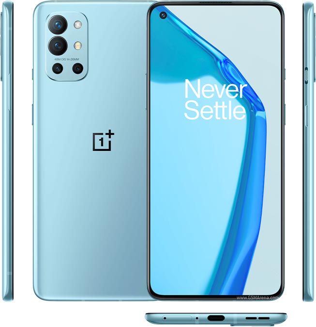 Refurbished Phone OnePlus 9R 6.55 inch 8GB+128GB/256GB dual sim clean screen 48mp+16mp 4500mah One Plus 9R smartphone