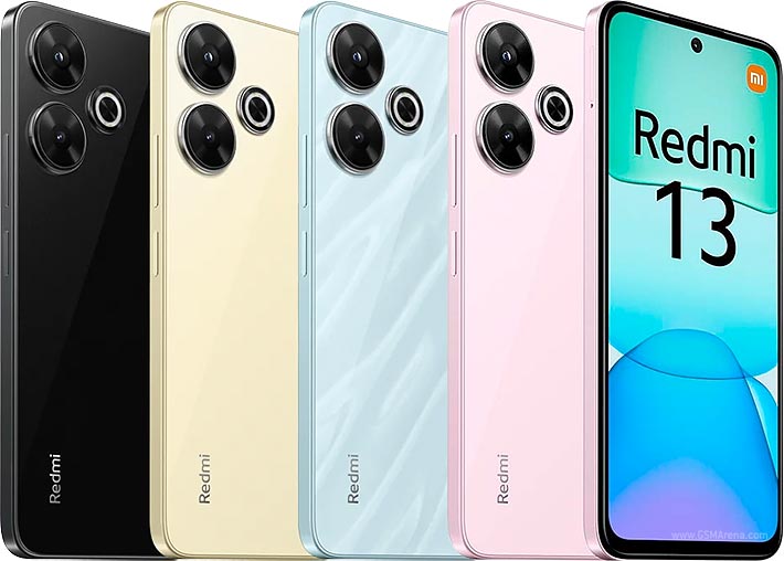 Refurbished Phones Xiaomi Redmi 13 (original screen) 6.79 inch 6GB/8GB+128GB/256GB clean screen dual sim 108mp+13mp 5030mah Xiaomi Redmi13 smartphone