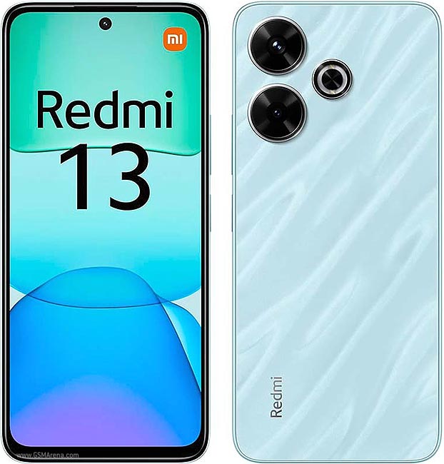 Refurbished Phones Xiaomi Redmi 13 (original screen) 6.79 inch 6GB/8GB+128GB/256GB clean screen dual sim 108mp+13mp 5030mah Xiaomi Redmi13 smartphone
