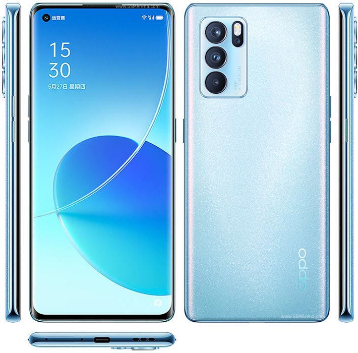 Refurbished Phones Oppo Reno6 Pro 5G(original clean screen) 6.55 inch 8GB/12GB+128GB/256GB dual sim 64mp+32mp 4500mah Oppo Reno 6 Pro smartphone