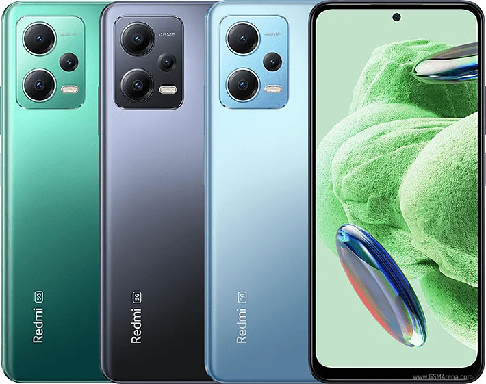Refurbished Phone Xiaomi Redmi Note 12 5G(original clean screen) 6.67 inch 4GB/6GB/8GB+128GB/256GB dual sim 48mp+13mp 5000mah Xiaomi Redmi Note12 smartphone