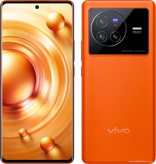 Refurbished Phone vivo X80 5G(original clean screen) 6.79 inch 8GB+256GB dual sim 50mp+32mp 4500mah vivo X80 smartphone