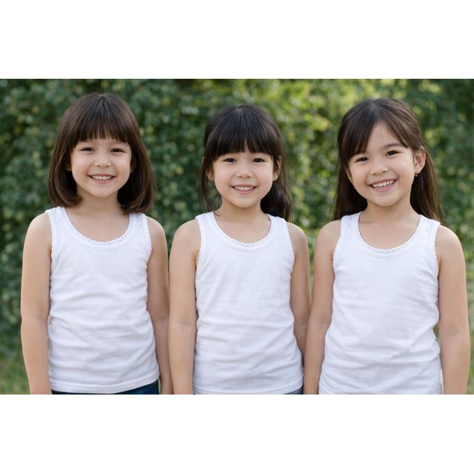 Fashion And Style 3PCS Girls Breathable Cotton Singlets vest – Kids Soft Camisole Undershirts vest– Lightweight Sleeveless Innerwear Set (Ages 3-14)