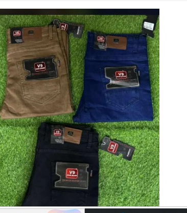 V9 Straight Jeans for Men – Stylish Straight Fit Denim Trousers, Comfortable Durable Casual Pants for Everyday Wear, Trendy Streetwear Fashion Jeans with Classic Modern Look for Men and Boys
