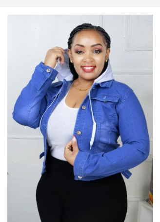Ladies  Premium Fancy Denim Jacket with Stylish Slim Fit and Trendy Washed Finish