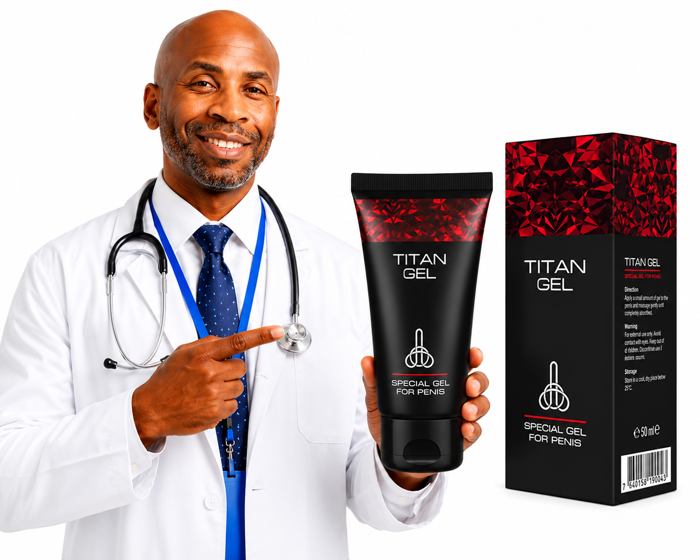 2 in 1 titan Penis Enlargement Gel plus Gold Growth Cream view 3