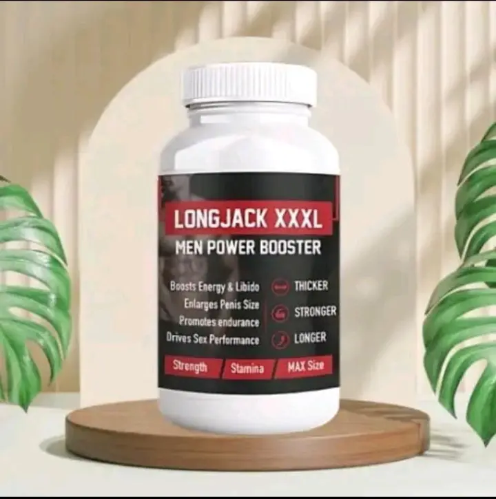 LongJack XXXL Man Power Booster for Erectile Dysfunction Improves LIbido Stamina & Sex Performance Enlar